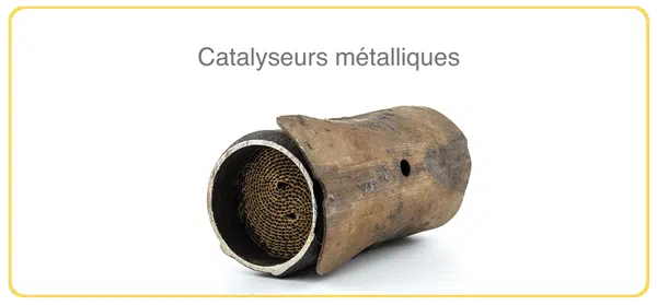 Rachat de catalyseurs métalliques